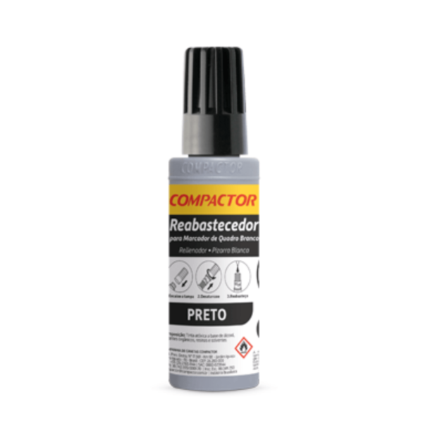 Reabastecedor p/ Quadro Branco 30ML - COMPACTOR - Image 3