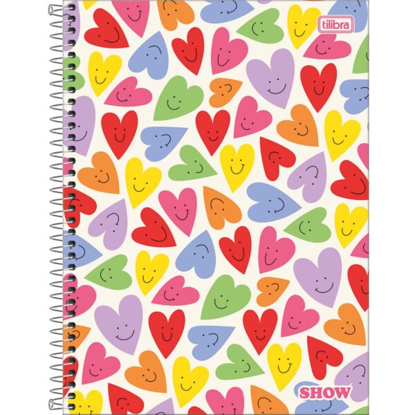 Caderno 10 Matérias - Show - 160 Folhas 200mm x 275mm - Tilibra